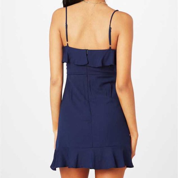 NEW Altar'd State Sexy Navy Monroe Mini Dress - Picture 6 of 13